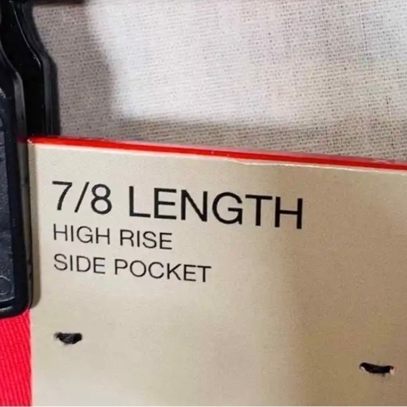 𝅺ID Ideology Women's Colorblock 7/8 Leggings-NWT - Picture 5 of 7